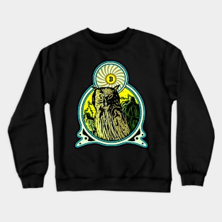 Psychedelic Owl Crewneck Sweatshirt